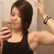 Teen muscle girl Bodybuilder Caila